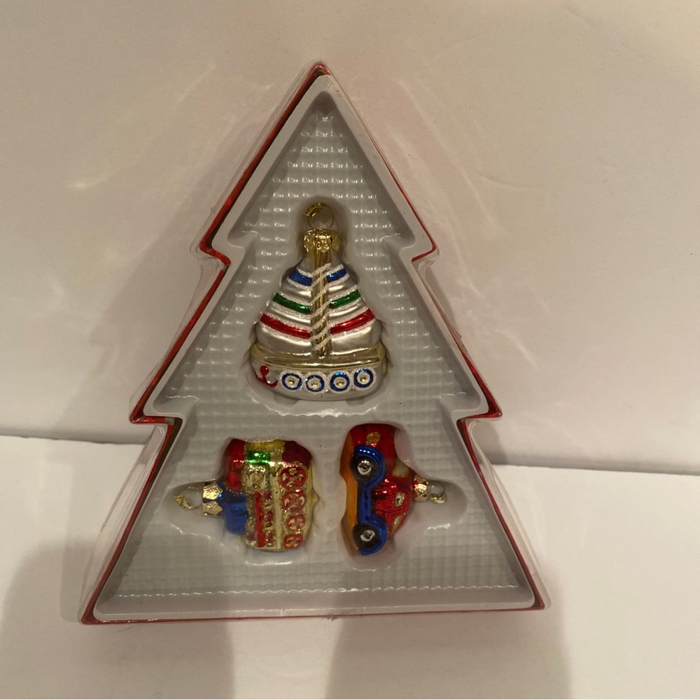 Christmas Street Hand Crafted European Style Glass Ornaments
